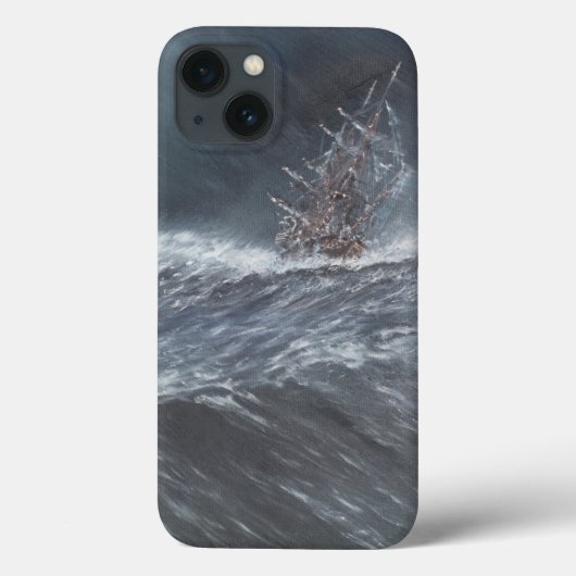 Coques Case-Mate iPhone Beagle HMS dans une tempête au large du Cap Horn (Verso)