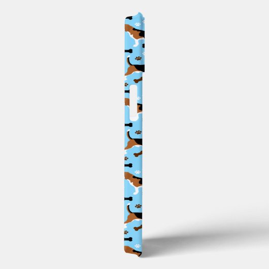 Coques Case-Mate iPhone Beagle race de chien Beagle Motif (Verso / Droite)
