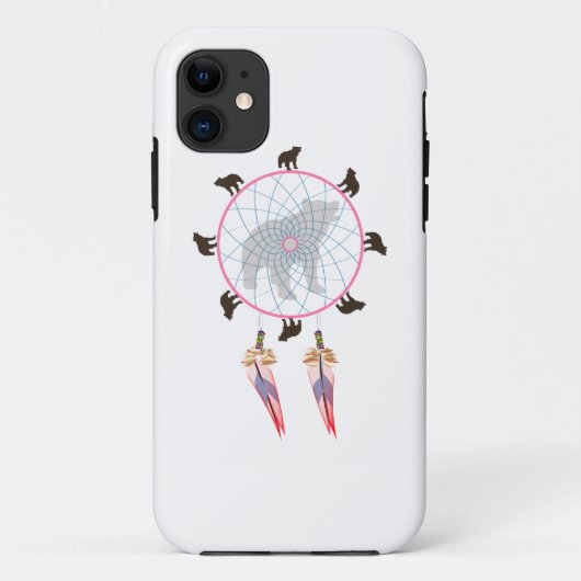 Coques Case-Mate iPhone Bear Dream Catcher (Dos)
