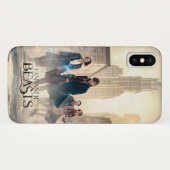 Coques Case-Mate iPhone BEASTS FANTASTIQUES ET OÙ LES TROUVER™ City Fog (Dos (Horizontal))