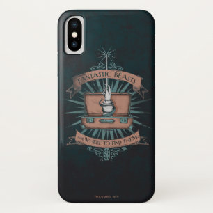 Coque iPhone X BEASTS FANTASTIQUES ET OÙ LES TROUVERMC Porte-doc