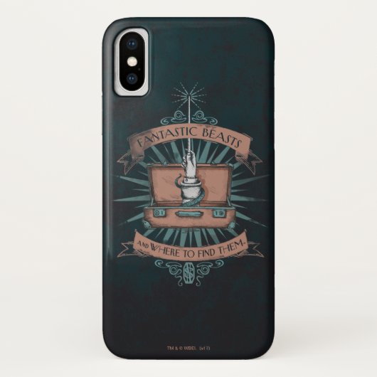 Coques Case-Mate iPhone BEASTS FANTASTIQUES ET OÙ LES TROUVERMC Porte-docu (Dos)