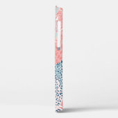 Coques Case-Mate iPhone Beau art Leopard sans couture motif, abstrait un (Verso / Gauche)
