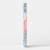 Coques Case-Mate iPhone Beau art Leopard sans couture motif, abstrait un (Verso / Droite)