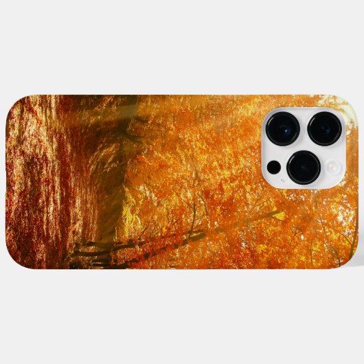Coques Case-Mate iPhone Beau automne (Verso (horizontal))