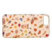 Coques Case-Mate iPhone Beau automne saisonnier Motif d'automne (Dos (Horizontal))