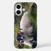 Coques Case-Mate iPhone Beau bélier à cornes cendrées à Bluebells (Verso)