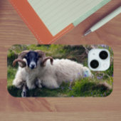 Coques Case-Mate iPhone Beau bélier à cornes cendrées à Bluebells
