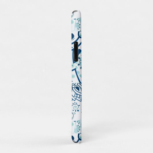 Coques Case-Mate iPhone Beau Bleu cool (Dos/Droite)