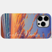 Coques Case-Mate iPhone Beau bleu Turquoise Ocean Sunset (Verso (horizontal))