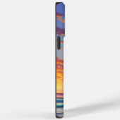 Coques Case-Mate iPhone Beau bleu Turquoise Ocean Sunset (Verso / Droite)