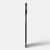 Coques Case-Mate iPhone Beau Boho Moon Stars Blue Purple Texte Personnalis (Verso / Droite)