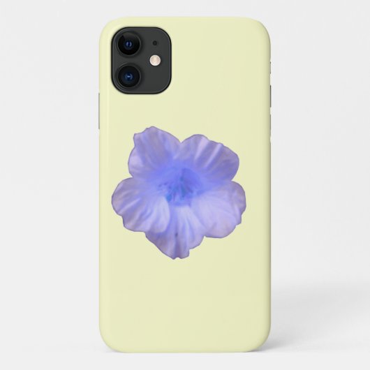 Coques Case-Mate iPhone Beau boîtier Blue Nasturtium iPhone 3 (Dos)