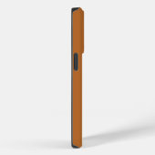 Coques Case-Mate iPhone Beau caramel clair avec texte blanc moderne (Verso / Droite)