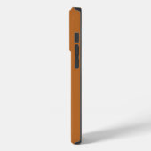 Coques Case-Mate iPhone Beau caramel clair avec texte blanc moderne (Verso / Gauche)