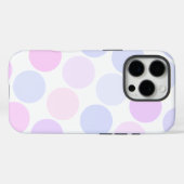 Coques Case-Mate iPhone Beau Cercles Motif (Verso (horizontal))