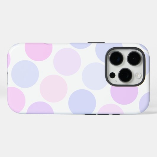 Coques Case-Mate iPhone Beau Cercles Motif (Verso (horizontal))