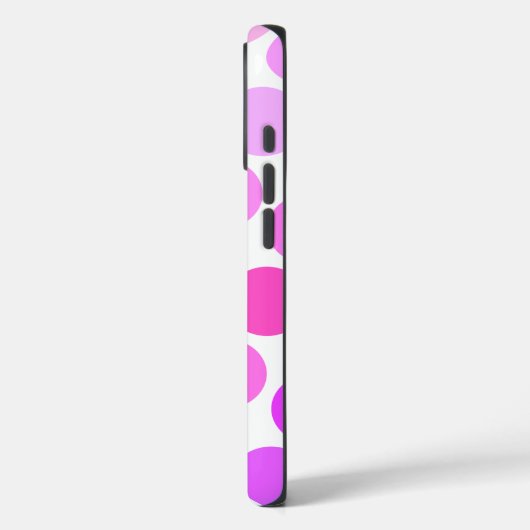 Coques Case-Mate iPhone Beau Cercles Motif (Verso / Gauche)