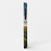 Coques Case-Mate iPhone beau champ de fleurs de soleil avec ciel bleu nuag (Dos/Gauche)