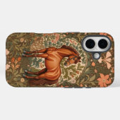 Coques Case-Mate iPhone Beau cheval Brown William Morris Inspiré (Verso (horizontal))