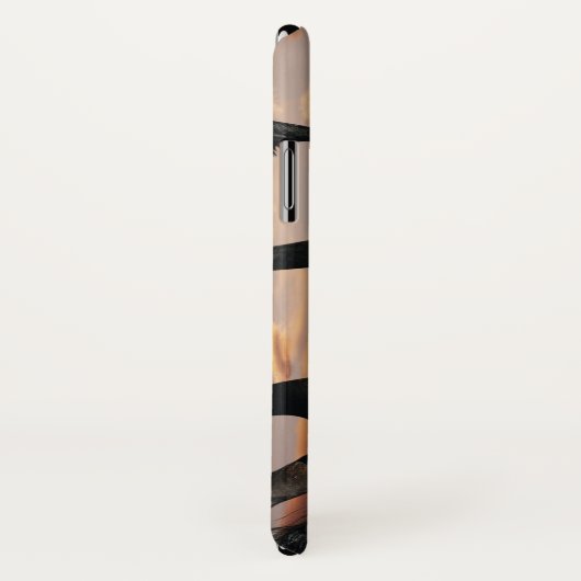 Coques Case-Mate iPhone Beau Cheval Noir (Dos/Droite)