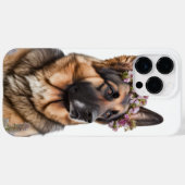 COQUES Case-Mate iPhone BEAU CHIEN ALLEMAND SHEPHERD DE COULEUR D'EAU (Verso (horizontal))