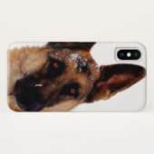 Coques Case-Mate iPhone Beau chien de berger allemand (Dos (Horizontal))