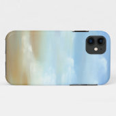 Coques Case-Mate iPhone Beau ciel avec les nuages pelucheux (Dos (Horizontal))
