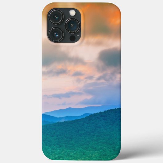 Coques Case-Mate iPhone Beau ciel, nuages rouges (Verso)