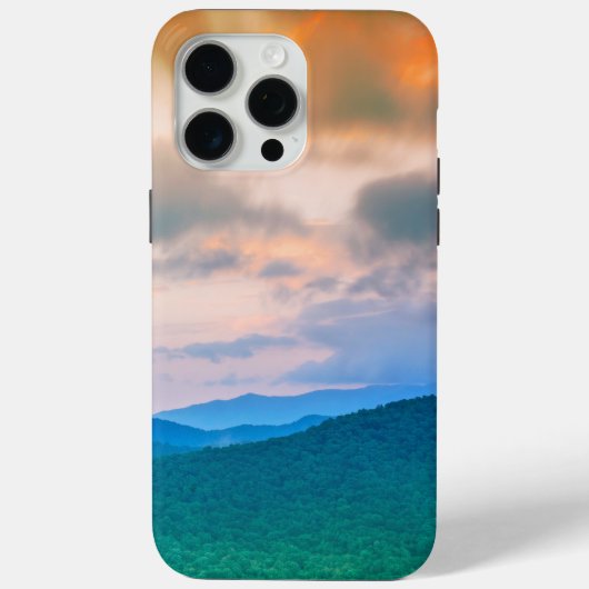 Coques Case-Mate iPhone Beau ciel, nuages rouges (Verso)