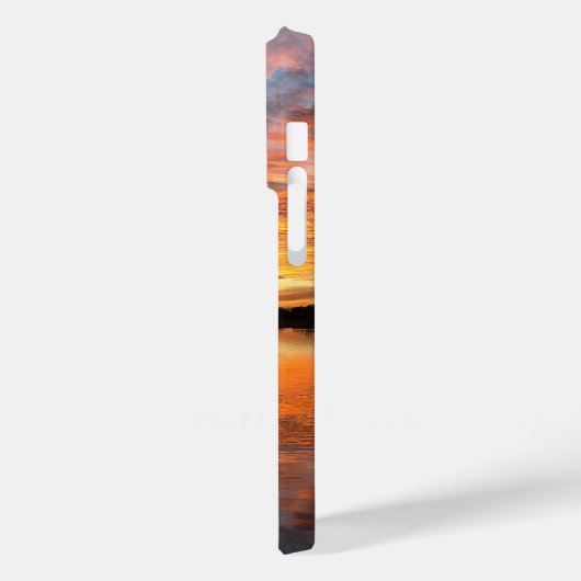 Coques Case-Mate iPhone Beau Désert Lakeside Sunset Reflection Coque-M (Verso / Gauche)