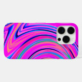 Coques Case-Mate iPhone Beau design Abstrait Motif en marbre (Verso (horizontal))