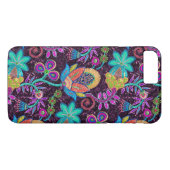 Coques Case-Mate iPhone Beau design floral perles de verre look (Dos (Horizontal))