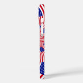 Coques Case-Mate iPhone Beau drapeau américain Extraordinaire Kaleidoscope (Verso / Gauche)