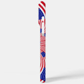 Coques Case-Mate iPhone Beau drapeau américain Extraordinaire Kaleidoscope (Verso / Gauche)