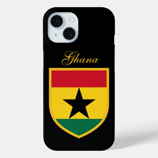 Coques Case-Mate iPhone Beau drapeau du Ghana (Verso)