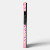 Coques Case-Mate iPhone Beau, Étonnant, Arbre de Noël Rose (Verso / Gauche)