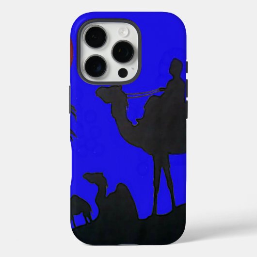 Coques Case-Mate iPhone Beau Extraordinaire Sunset Camel Safari Art Imprim (Verso)