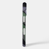 Coques Case-Mate iPhone Beau Extraordinaire Vert Aurora Texture Art Design (Verso / Droite)