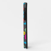Coques Case-Mate iPhone beau feuille de motif (Dos/Gauche)