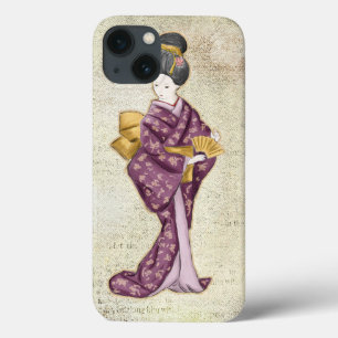 iPhone 13 Case Beau geisha japonais vintage