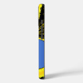 Coques Case-Mate iPhone Beau Golden Blue dernier design abstrait (Verso / Gauche)