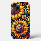 Coques Case-Mate iPhone Beau Hyperréaliste Sunflower Art (Verso)