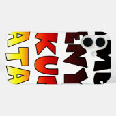 Coques Case-Mate iPhone Beau Jambo Kenya Hakuna Matata Beau Art (Verso (horizontal))