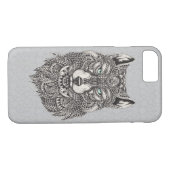 Coques Case-Mate iPhone Beau loup, illustration Abstraite (Dos (Horizontal))