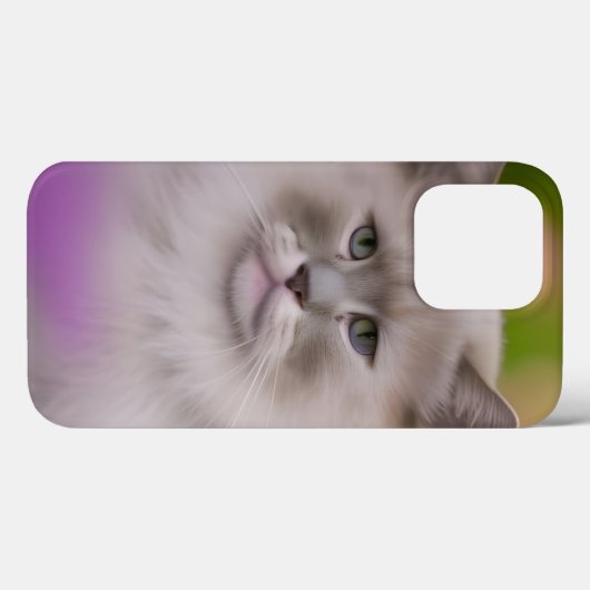 Coques Case-Mate iPhone Beau Maine Coon Himalayan Chat (Verso (horizontal))