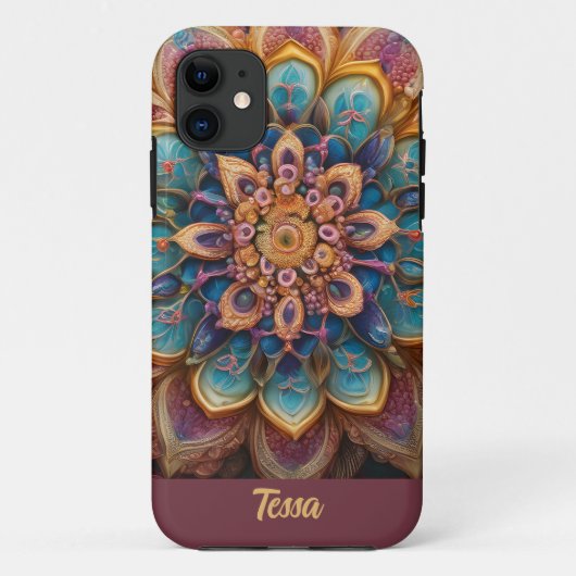 Coques Case-Mate iPhone Beau Mandala (Dos)