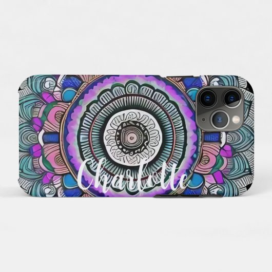Coques Case-Mate iPhone Beau Mandala Coque-coque iphone Mate (Dos (Horizontal))