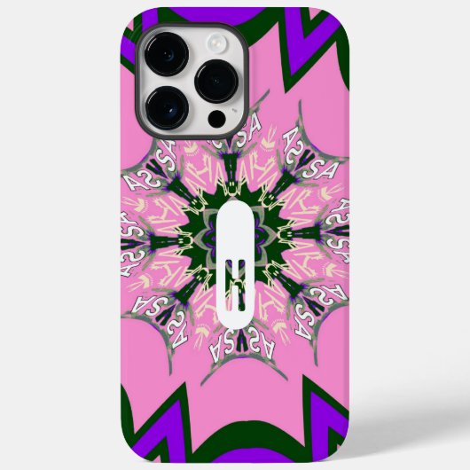 Coques Case-Mate iPhone Beau modèle monogramme à la mode girly do-it-yours (Verso)