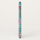 Coques Case-Mate iPhone Beau motif avec des éléments d'été (Dos/Gauche)